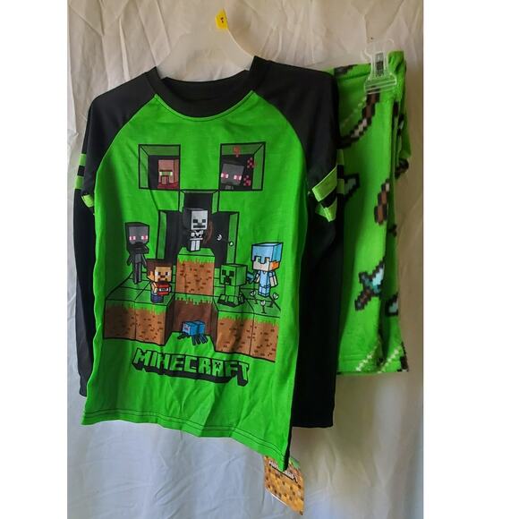 NEW - Minecraft PJ set, 2 pc, size 8 - new with tags - Picture 2 of 7